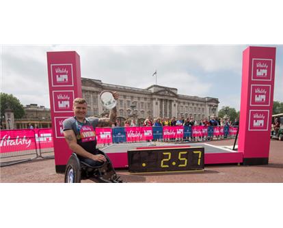 David Weir three minute mile